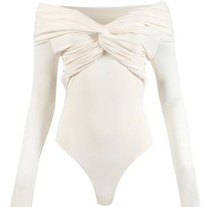 Khaite Cibo bodysuit off white